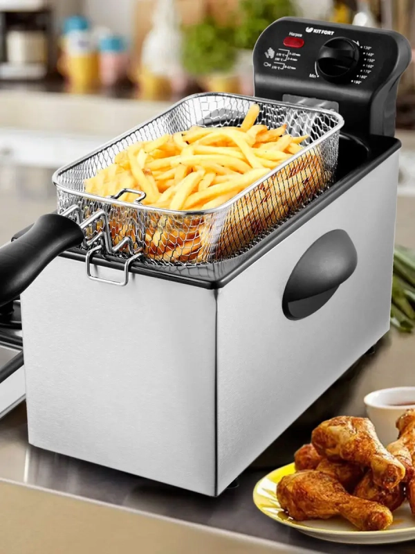 Фритюрница электрическая КТ-2023 - 1830-2180 Вт