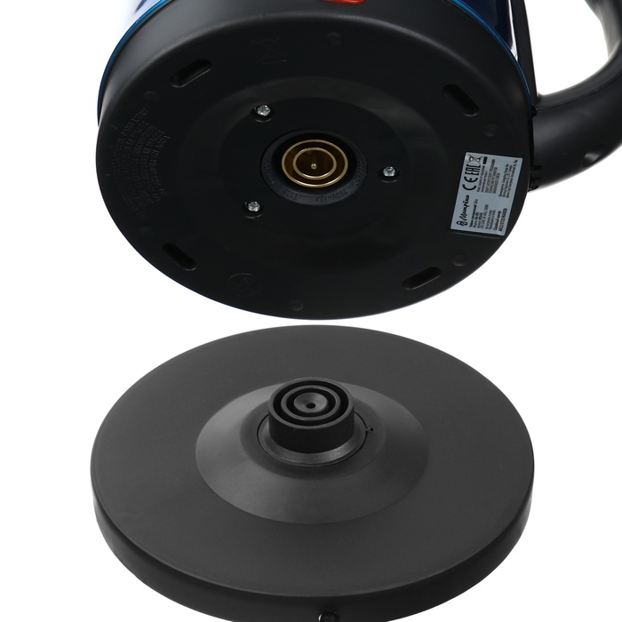 Чайник электрический Чайник электрический "Матрёна" МА-002, металл, 1.8 л, 1500 Вт, синий