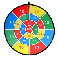 Дартс "Цель", d-75см,  с мячиками и дротиками