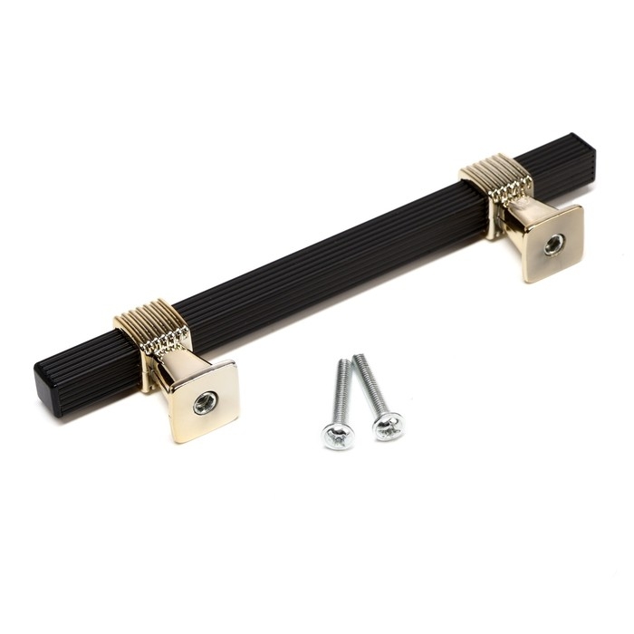 Ручка-скоба CAPPIO PK117, м/о 96 мм, цвет черный