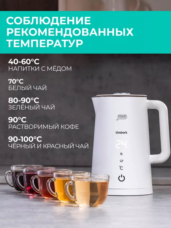 Умный чайник электрический с Wi-Fi