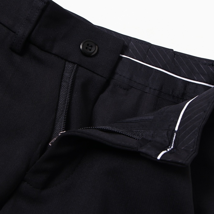 Брюки для мальчиков, цвет тёмно-синий, размер 25 (рост 140-146)