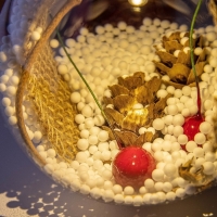 Ёлочный шар новогодний &laquo;С Новым годом!&raquo;, на Новый год, d=8 см.