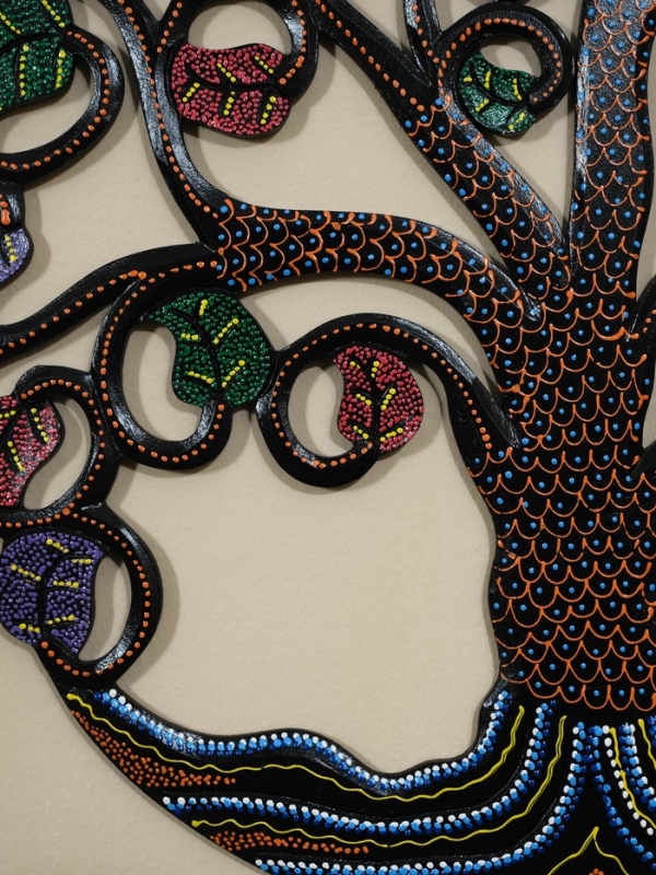 Панно резное МДФ "Древо жизни", 60х60х0,8 см