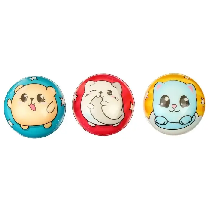 Мяч детский мягкий &laquo;Малыши&raquo;, 6.3 см, в шоубоксе