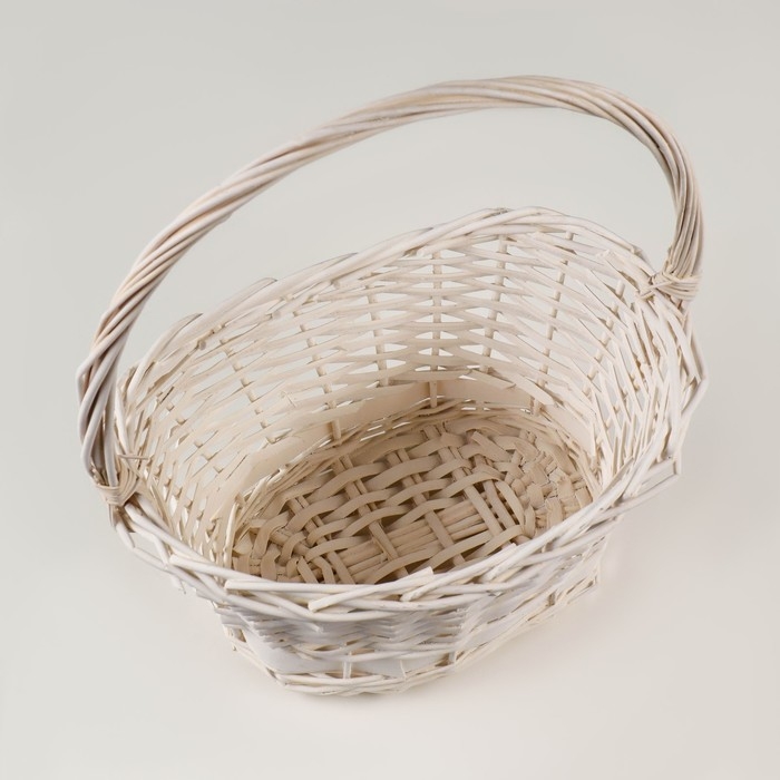 Набор корзин плетеных, ива 48&times;36&times;h=21/17(50), 41&times;30&times;h=19,5/16(45), 34&times;24&times;h=18/15(40), 3шт