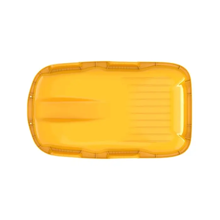 Санки с мягкой сидушкой &laquo;Комета&raquo;, желтые 74&times;43см