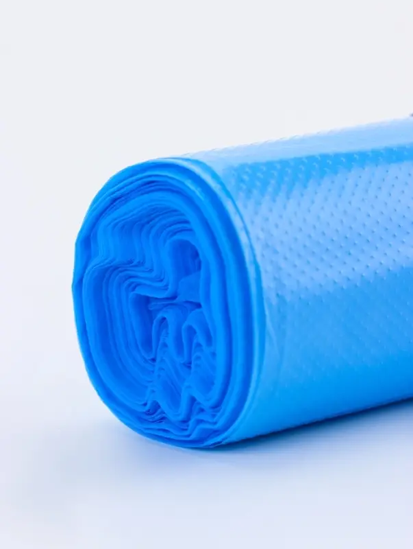 Мешки для мусора 35 л, ПНД толщина 20 мкм, 30 шт в рулоне, цвет синий