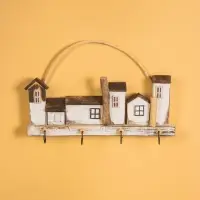 Вешалка &laquo;Улица&raquo;, 35&times;9&times;24 см, дерево