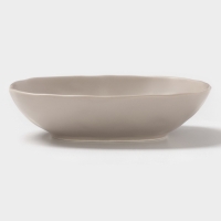 Салатник Magistro "Potter" 20см 19,9х19,5х5,3 цвет светло-серый