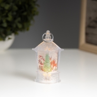 Светильник "Дед мороз и олени" 3хLR44 4х4х9см Светильник "Дед мороз и олени" 3хLR44 4х4х9см