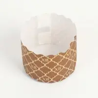 Форма бумажная для кулича &laquo;ХВ Золотое&raquo;, 60&times;45 мм