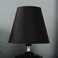 Лампа настольная "Мини" 1х40Вт Е14 черный 15х15х20см МОДЕЛЬ: 3133993