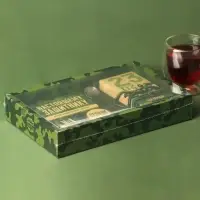 Набор &laquo;23 Февраля&raquo;: крем-мед, орехи в шоколадной глазури, чай, ложка