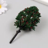 Искусственное растение для творчества пластик "Яблоня" 12 см