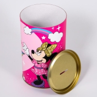 Копилка металлическая, 20,5 см х 12 см х 12 см, XXL "На приключения, развлечения и вкусняшки", Минни и Единорог Копилка металлическая, 20,5 см х 12 см х 12 см, XXL "На приключения, развлечения и вкусняшки", Минни и Единорог