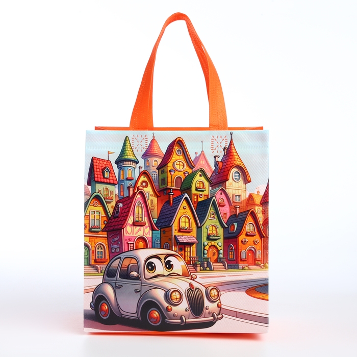 Сумка детская без застёжки, цвет оранжевый Сумка детская без застёжки, цвет оранжевый