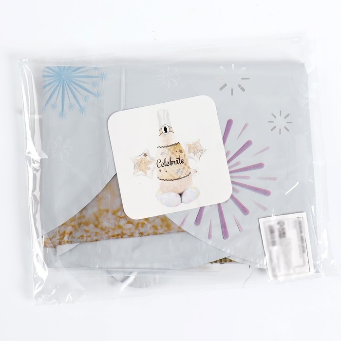 Шар фольгированный 36" &laquo;Шампанское на подставке&raquo;, под воздух