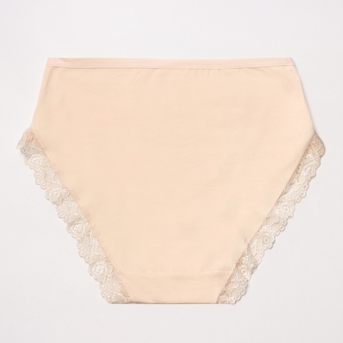 Трусы женские, цвет персиковый, размер 56-58