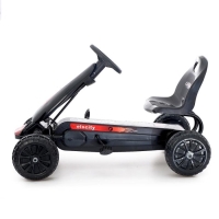 Веломобиль HOT CAR, цвет чёрный Веломобиль HOT CAR, цвет чёрный