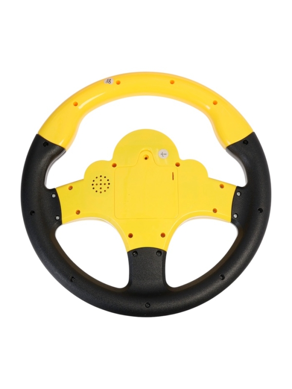 Руль музыкальный "Cупер водитель", свет и звук , работает от батареек В ПАКЕТЕ