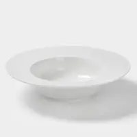 Тарелка для пасты Hanna Kn&ouml;vell, d=30 см, фарфор, белая