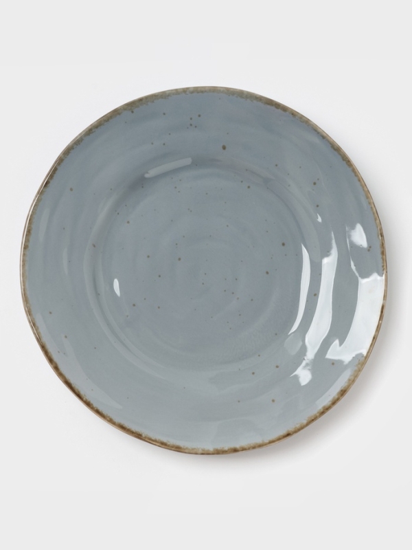 Тарелка Magistro "Alpine Frost" 23см 23,4х23,1х3 цвет синий