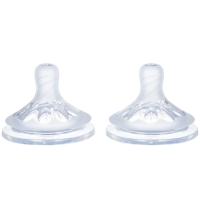 Соска на бутылочку M&B Natural, антиколиковая, от 6 мес., широкое горло Ø50 мм., быстрый поток, 2 шт. Соска на бутылочку M&B Natural, антиколиковая, от 6 мес., широкое горло Ø50 мм., быстрый поток, 2 шт.