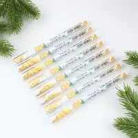 Ручка шариковая, синяя паста, 0.7 мм, с колпачком, пластик, софт-тач &laquo;Новый год: Чудеса случаются&raquo;