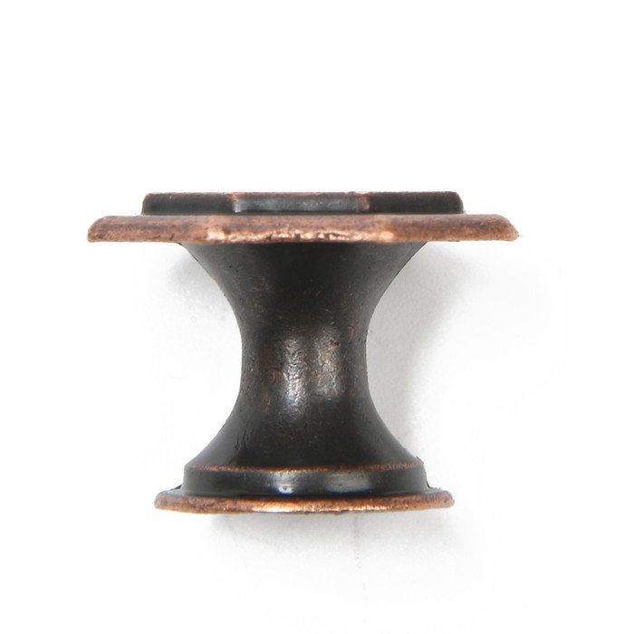 Ручка кнопка ТУНДРА LIGHT РК034AC, цвет медь, 8 шт TMP