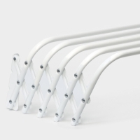 Сушилка для белья настенная, 90 см, цвет белый