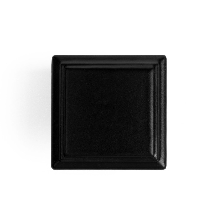 Ручка кнопка ТУНДРА РК119BL, черная, 8 шт TMP