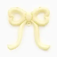 Воздушный шар фольгированный 22" &laquo;Бант&raquo;, кремовый