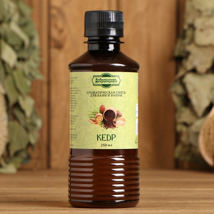 Ароматизатор для бани и ванны «Кедр», натуральная, 250 мл., Ароматизатор для бани и ванны «Кедр», натуральная, 250 мл., "Добропаровъ"