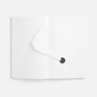 Ежедневник Waltz, недатированный, белый