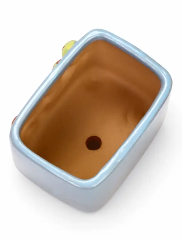 Декоративный горшок для цветов &laquo;Вишни&raquo;, 9&times;7&times;8 см, керамический, Greengo