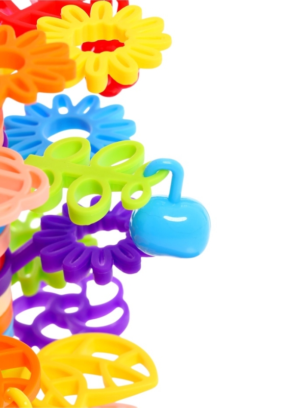 Конструктор развивающий &laquo;Листочки&raquo;, с заданиями, 42 детали