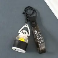 Брелок с карабином, ремешком свет "Панда-лампа" 3,2х3,2х21 см