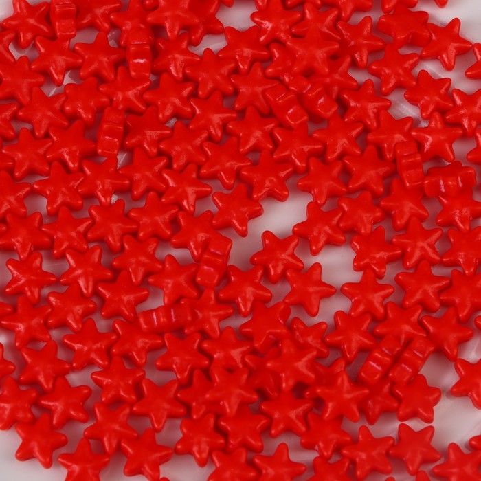 Кондитерская посыпка &laquo;Чарующая звёздочка&raquo;, красная, 20 г