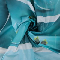 Штора для ванны Доляна &laquo;Аквариум&raquo;, 180&times;180 см, EVA