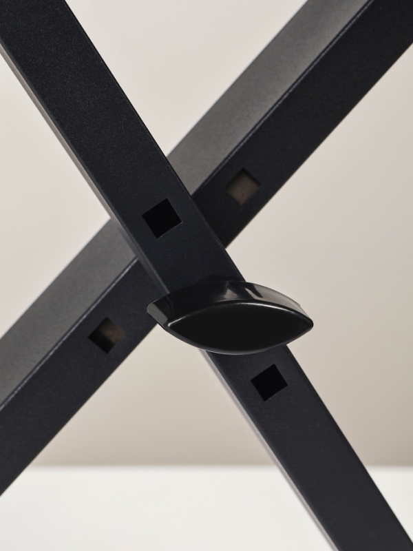 Банкетка для пианино складная, сиденье 28 х 38 см, высота 39/43/46 см