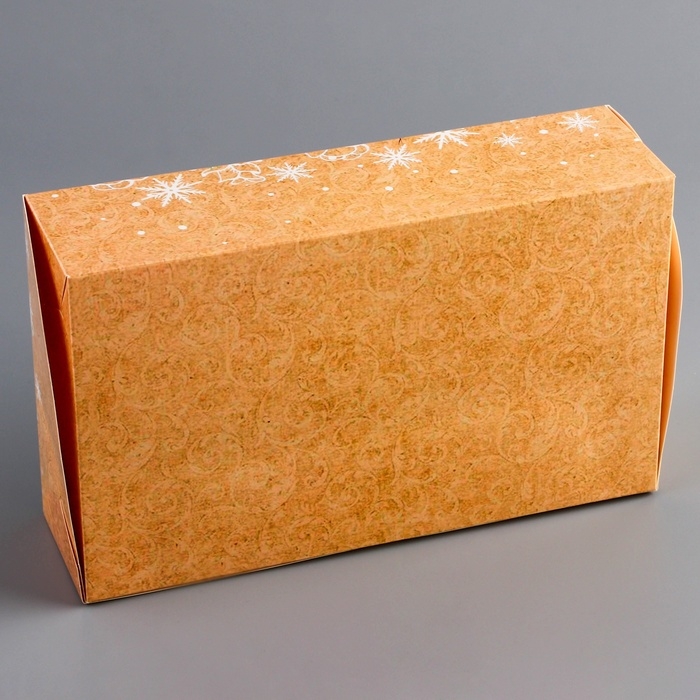 Новый год. Коробка складная, кондитерская упаковка с окном Новый год. Коробка складная, кондитерская упаковка с окном "Загадай Желание" , 25 х 15 х 7 см