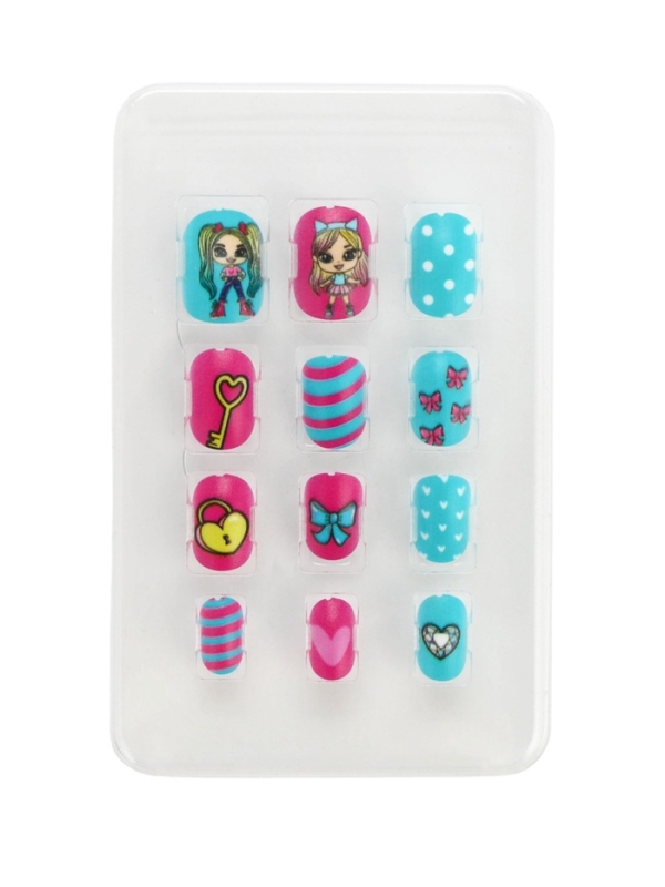 Детские накладные ногти Детские накладные ногти "Модница" , 12 шт