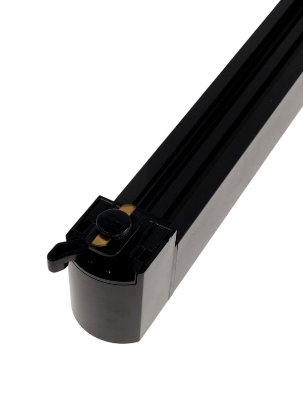 Трековый светильник линейный, поворотный, 20 Вт, 1800 Лм, 4000К, IP20, черный