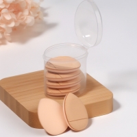 Набор спонжей д/макияжа с держат (наб 6шт цена за наб) 3,9*3,1*0,5см пласт футляр QF Набор спонжей д/макияжа с держат (наб 6шт цена за наб) 3,9*3,1*0,5см пласт футляр QF