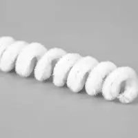 Синельная проволока, набор 90 шт, белая, 30 см