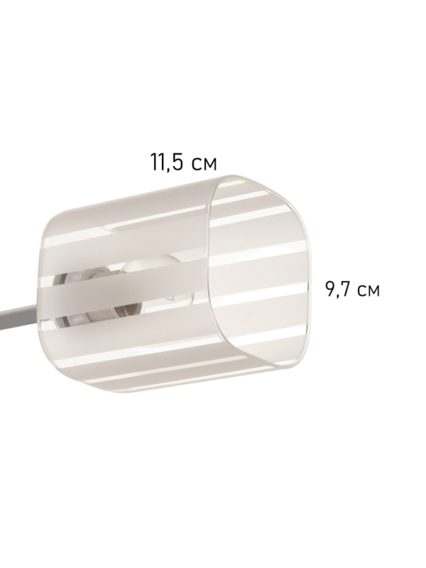 Люстра 6591182/8 E27 40Вт хром 90х90х21 см BayerLux
