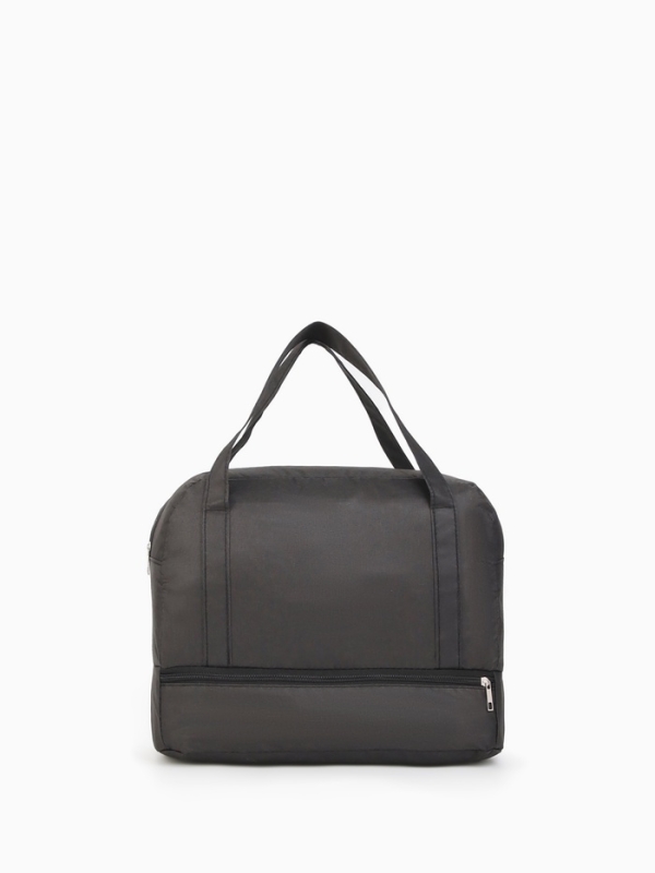 Сумка дорожная на молнии, чёрная Сумка дорожная на молнии, чёрная