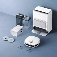 Робот-пылесос VCRV12WH станция самоочистки, сухая и влажная