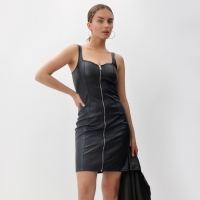 Платье женское MIST кожаное, р. S Платье женское MIST кожаное, р. S